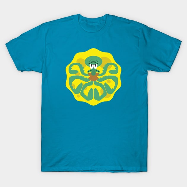 Hail Squidward T-Shirt by MeanDean